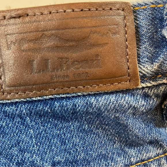 LL Bean Flannel Lined Women’s Jeans 16R – Relaxed Fit – Blue – 100% Cotton - Picture 11 of 11